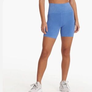 Vuori washed studio shorts in cerulean - XS
